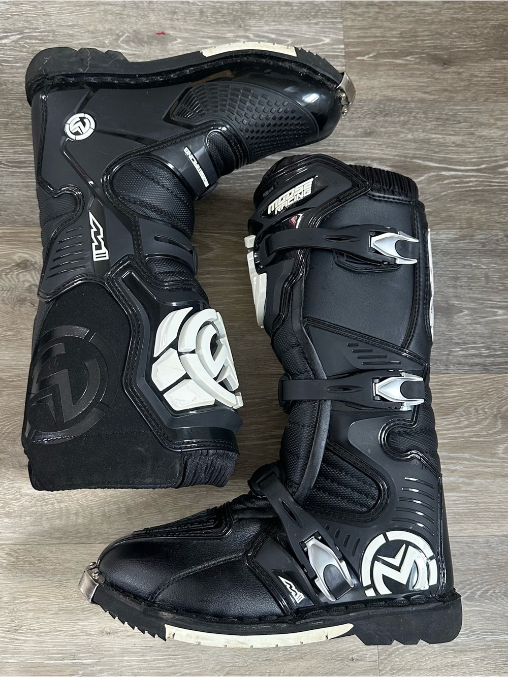 Moose Racing MX Off-Road M1.3 Boots (Black) US 8 motocross ATV
